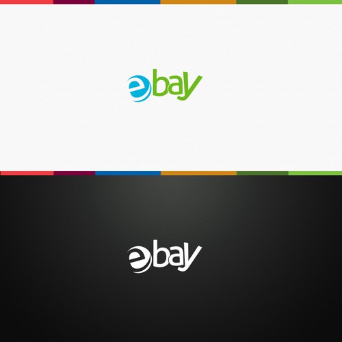 99designs community challenge: re-design eBay's lame new logo! Diseño de Ronald García