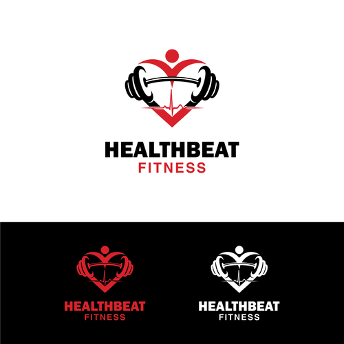 コンペ「Heart Health and Fitness Logo - A quick easy contest to recreate and tweak a design」のデザイン by FAS_creativeさん 