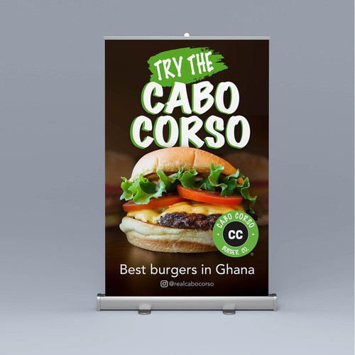 Billboard for Burger Company Design by Mika90
