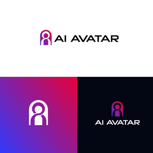 AI AVATAR - Logo for the AI companions bringing happiness Design by ChioP