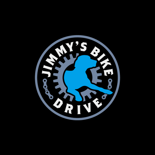 Logo for a bicycle fundraiser and somehow incorporating a black lab Design por Him.wibisono51