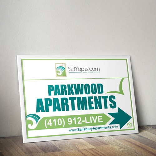 Universal Signage Template Design by e^design