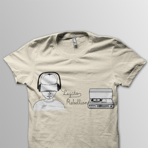 Legato Rebellion needs a new t-shirt design Réalisé par Razer2002
