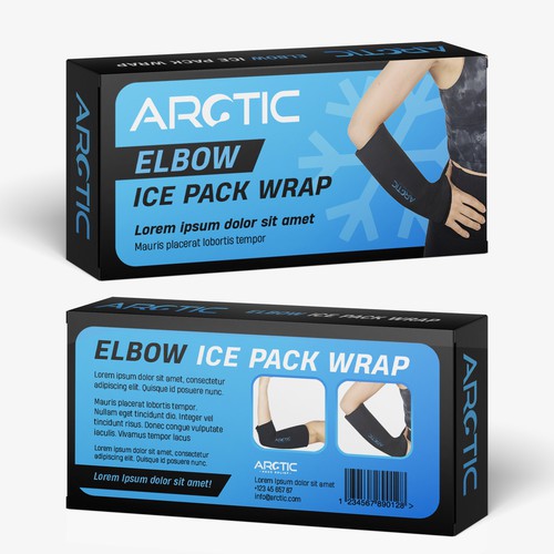 Package Design for Cold Compression Ice Sleeve Design by SRGrafica