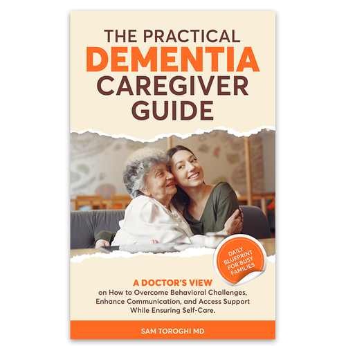 Design Creative Book Cover for Dementia Caregiver Guide Design by Knorpics