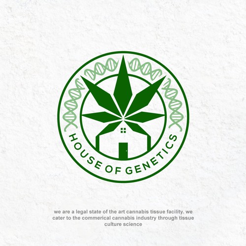 Cannabis Genetic company needs eye popping logo Design by harrysvellas