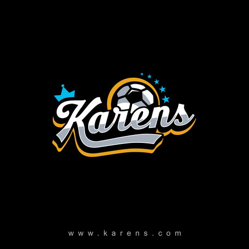 Fun creative logo for a teenage girls soccer team Design by Kristanna