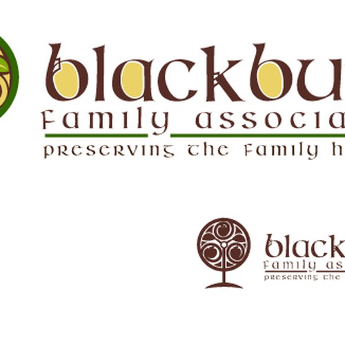 New logo wanted for Blackburn Family Association Diseño de Veronika.arte