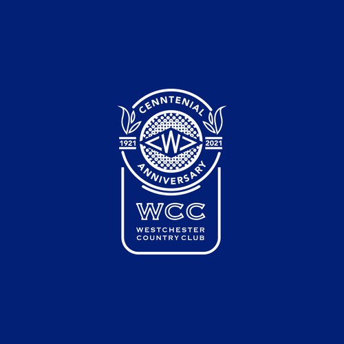Design di Centennial Anniversary Logo di R.C.A