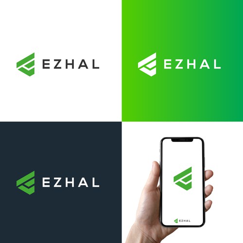 Mobile application logo for "Ezhal" Design by Ellestudio™