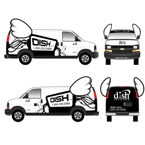 V&S 002 ~ REDESIGN THE DISH NETWORK INSTALLATION FLEET Design réalisé par NEX Creative