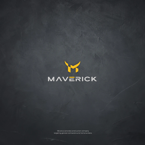 Need a modern abstract bull and M logo for our concrete construction company named Maverick. Design por Ikim