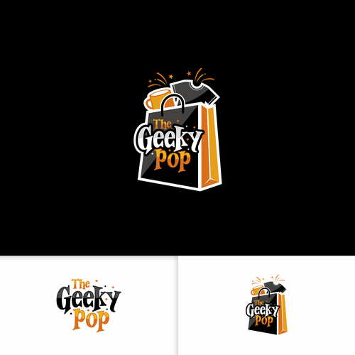 create a modern logo for a geek site Design by onder