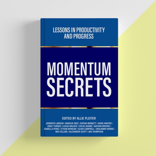 Create a cover for a book about Lessons in Productivity and Progress Design by ShahbazQamar
