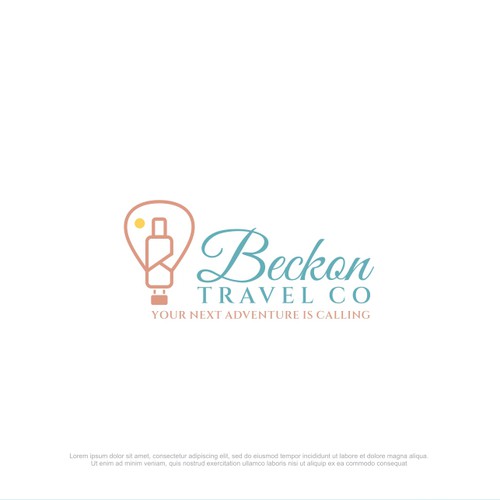 Looking for a Travel Agency logo. Clean, romantic, classic, to attract high end clients. Design by MagsArt