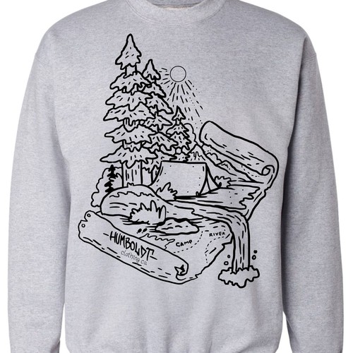 Humboldt Clothing Company needs original pen and ink style hoodie design Design by BRTHR-ED