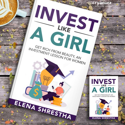 Book Cover for Teaching Girls to Invest Design by ryanurz