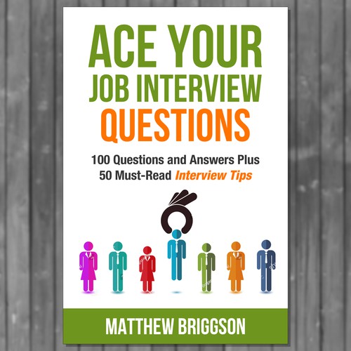 Design a book cover for a job interview book. | Book cover contest