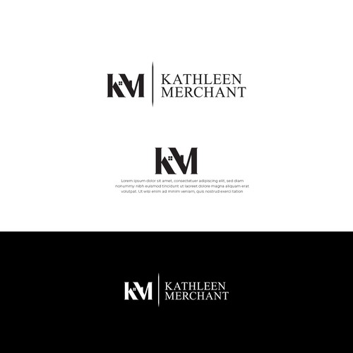 Kathleen Merchant Logo Design by Bali Studio √