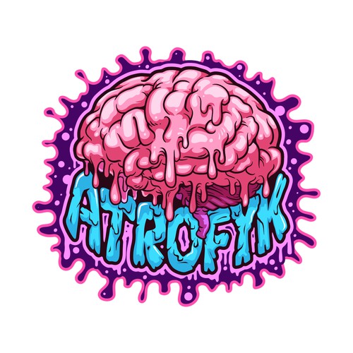 Help me melt brains with a logo representing my internet persona Design réalisé par Athew_Yana