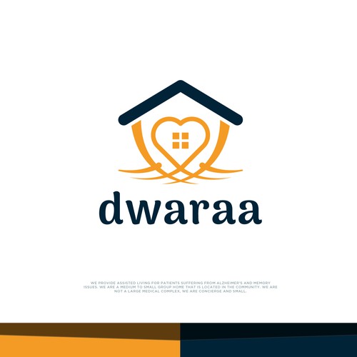 Logo for a assisted living facility called dwaraa Design by CreatiVe Brain✅