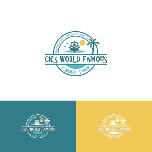 Travel Logo for Boat Tour Design by Herii1