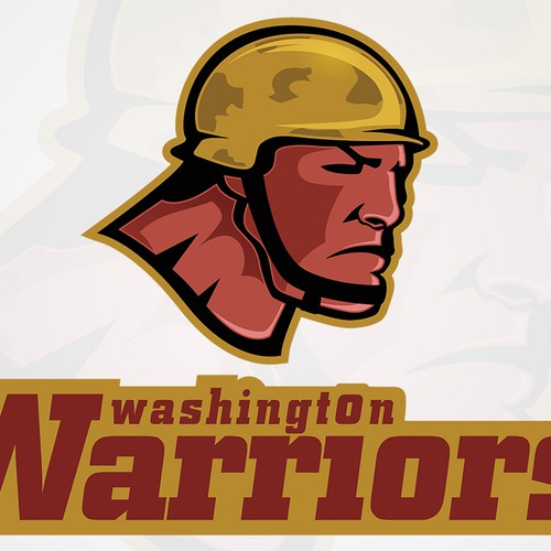 Community Contest: Rebrand the Washington Redskins  Design by Tsuriel