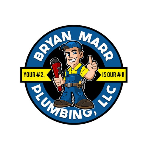 Design Help Bryan Marr Plumbing modernize their current logo por Deezign Depot