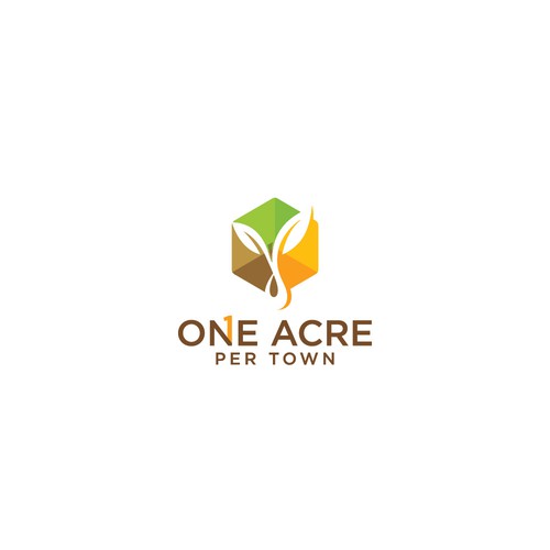 Logo for Vertical Farming Non-Profit Feeding the World Design by hendrei