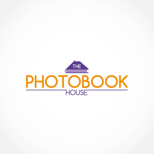 logo for The Photobook House Diseño de JavanaGrafix