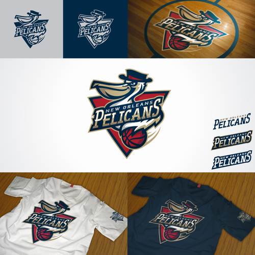 99designs community contest: Help brand the New Orleans Pelicans!! Réalisé par pixelmatters