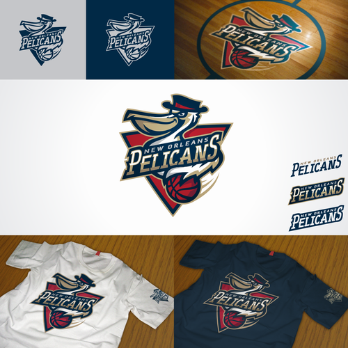 99designs community contest: Help brand the New Orleans Pelicans!! Design von pixelmatters