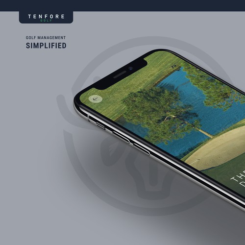 Consumer facing multi-platform golf app Design by harmony.bunnie