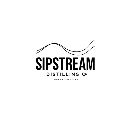 Create Logo for craft distillery SipStream Distilling Co. Design by SAOStudio