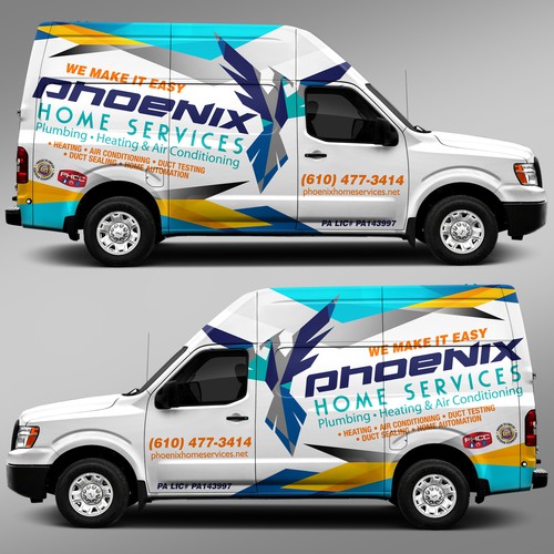 Truck Wrap Design by Lumina CreAtive