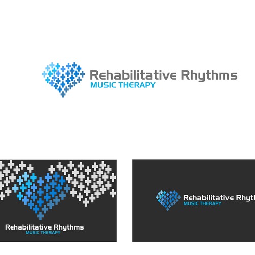 logo for Rehabilitative Rhythms Music Therapy Ontwerp door deeneesh