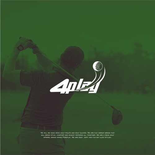 Design a logo for a mens golf apparel brand that is dirty, edgy and fun Diseño de ElVano.id✔