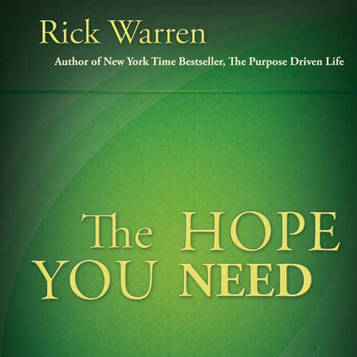 Design Rick Warren's New Book Cover Design por thales_araujo
