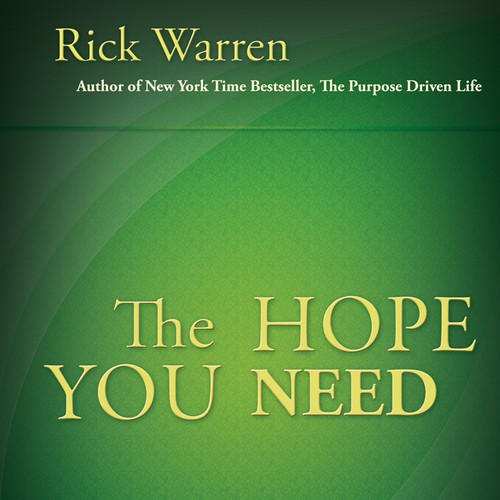 Design Rick Warren's New Book Cover Diseño de thales_araujo