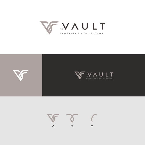 The Vault | Timepiece Collection Logo Contest Design by EXPOinf