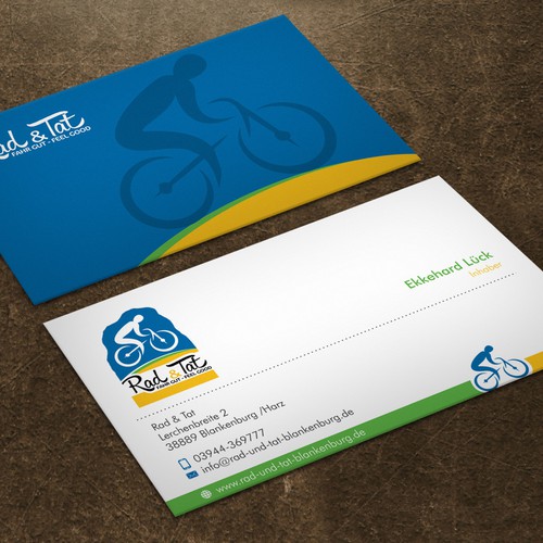 **modern Bike-store needs Business-Cards** Design by Xclusive16