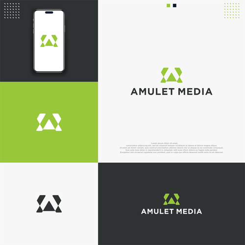 We need a powerful new logo for our fresh new media agency! Design by L A T O