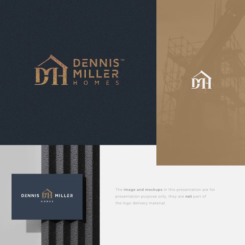 Design di Design a Logo for a Luxury Home Builder Blending Timeless Craftsmanship with Modern Precision di designhatti