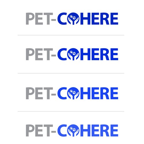 Create a Playful and Modern Logo for PET-COHERE, an E-Commerce Brand Focus on Pet Bonding. Design by KamranAwan99