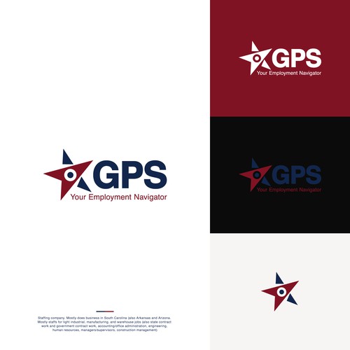 GPS Logo Design by DarkPixelStudio™