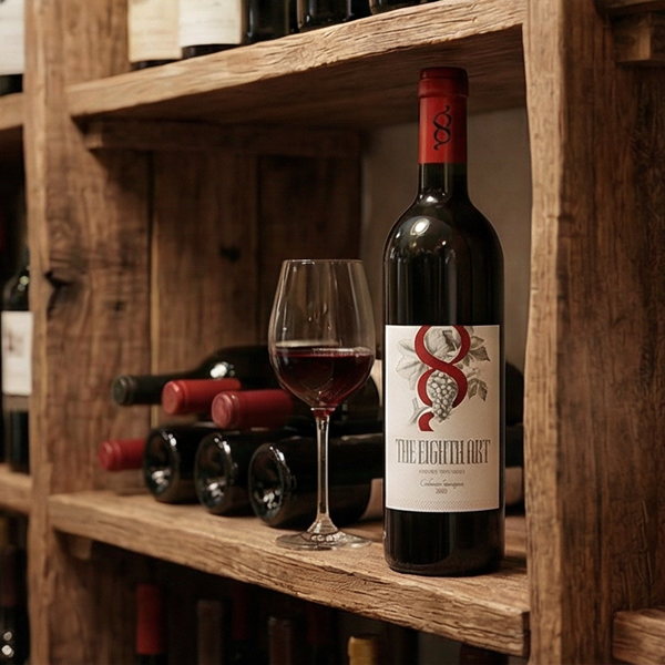 The Eighth Art - Premium Wine Label Design