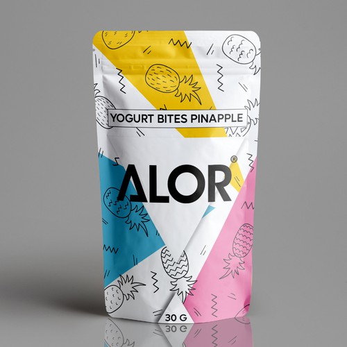 ALOR Yogurt Bites Diseño de Franklin Wold