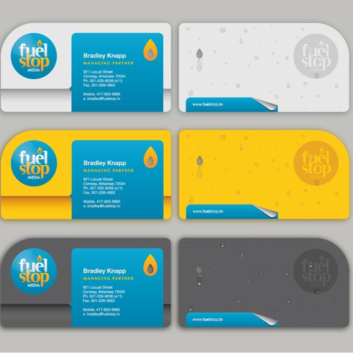 Help Fuel Stop Media with a new logo and business card Design by aaf.andi