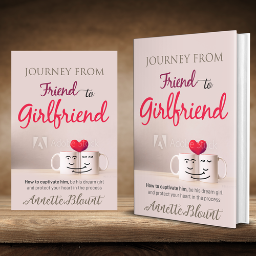 Design a book cover that is fun and playful to help single women experience love beyond friendship Design by praveen007