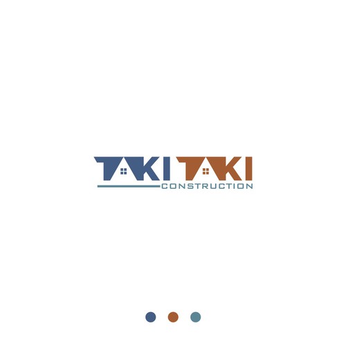 Takitaki Construction logo design Design by Bawor_Design